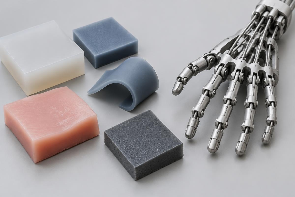 Illustrated young sex sample blocks beside an articulated metal display hand